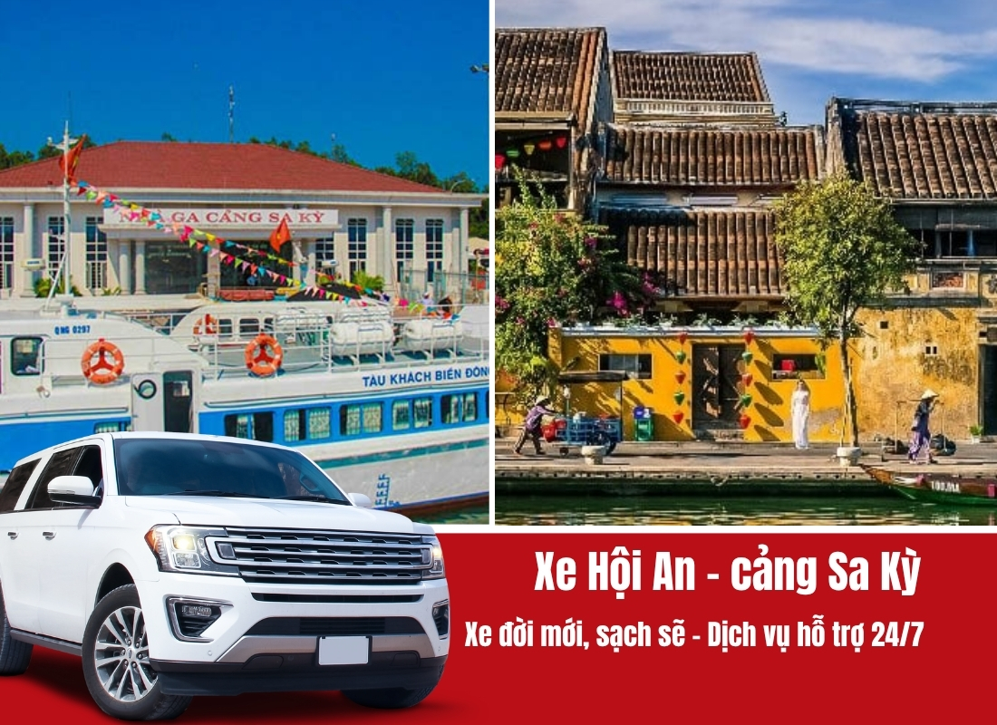 thuê xe Hội An đi cảng Sa Kỳ Cho thuê xe Hội An đi cảng Sa Kỳ