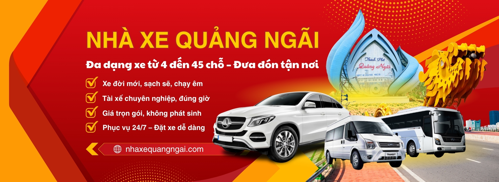 nhà xe quảng ngãi Nhà xe Quảng Ngãi