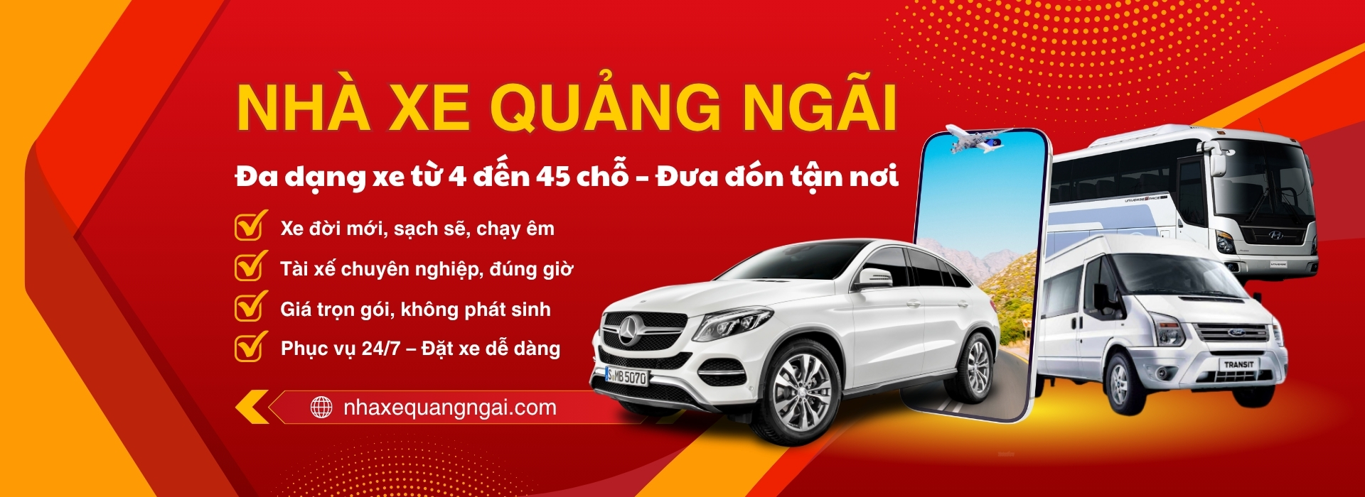 Nhà xe Quảng Ngãi