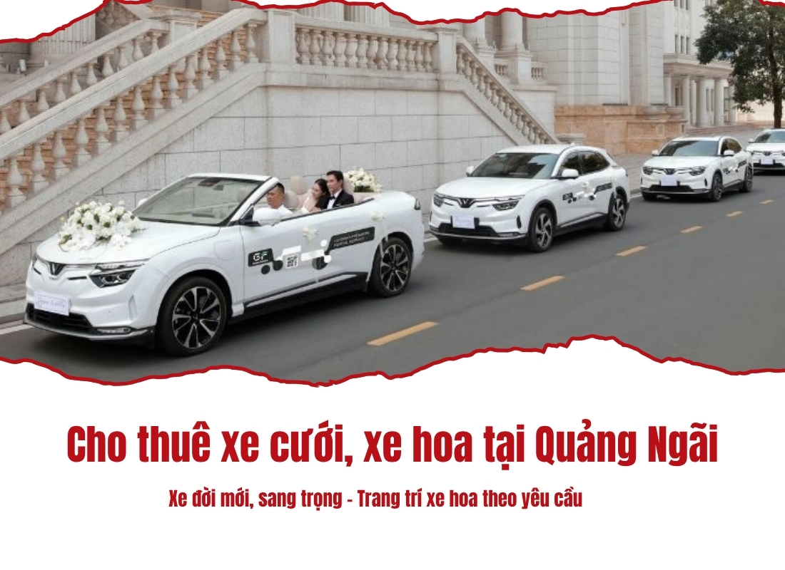 cho thuê xe cưới Quảng Ngãi Cho thuê xe cưới Quảng Ngãi