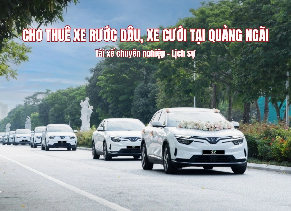 cho thuê xe cưới Quảng Ngãi Cho thuê xe cưới Quảng Ngãi
