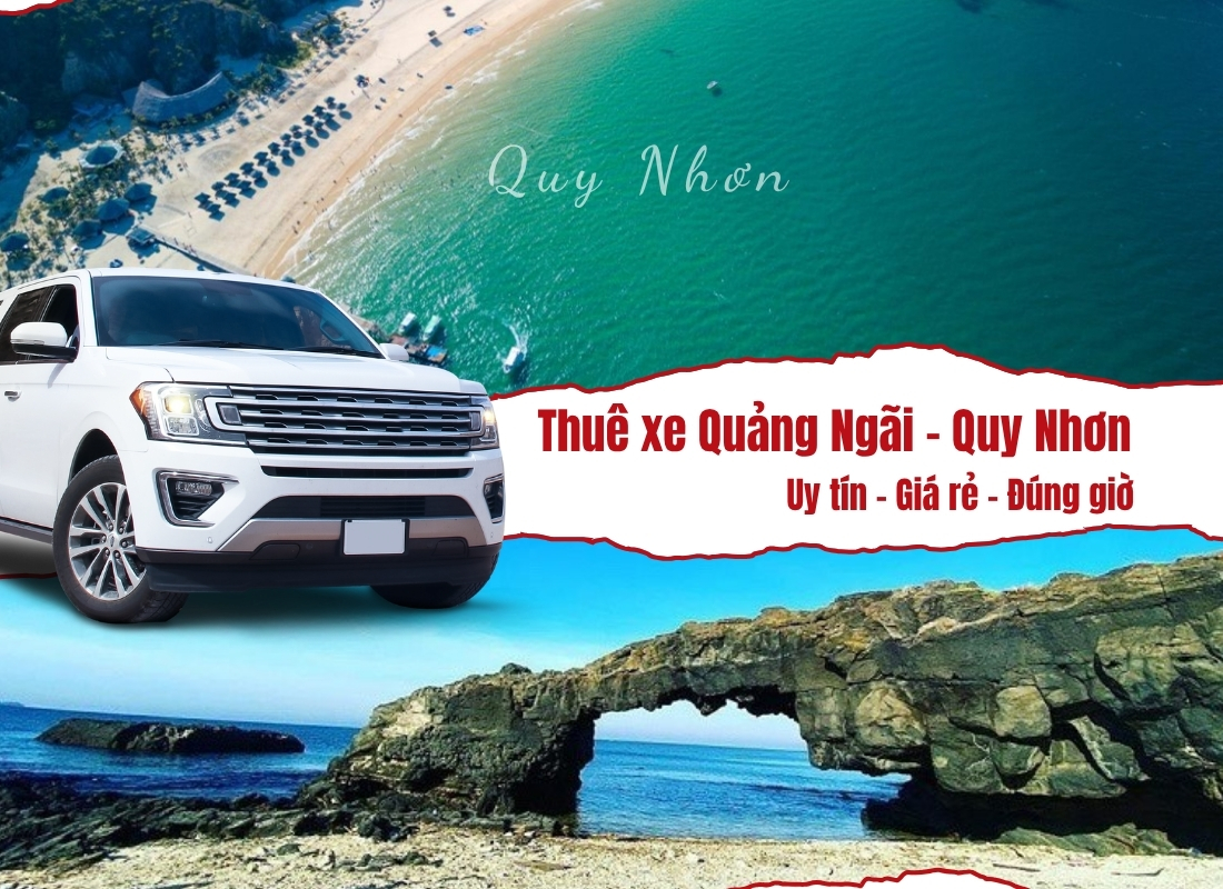nhà xe quảng ngãi Thuê xe Quảng Ngãi đi Quy Nhơn