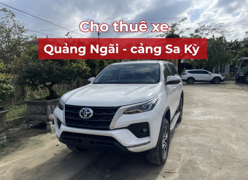 xe Quảng Ngãi đi cảng Sa Kỳ xe Quảng Ngãi đi cảng Sa Kỳ
